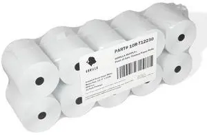 55gsm 3 1/8 x 230 Thermal Paper Receipt Roll Clover Station Solo Duo TM-T88 T20 T90 Bixolon SRP-350 370, 3.125 x 230 ft Cash Register Paper, BPA Free, 50 Rolls 55gsm 3 1/8 x 230 Thermal Paper Receipt Roll Clover Station Solo Duo TM-T88 T20 T90 Bixolon SRP-350 370, 3.125 x 230 ft Cash Register Paper, BPA Free, 50 Rolls