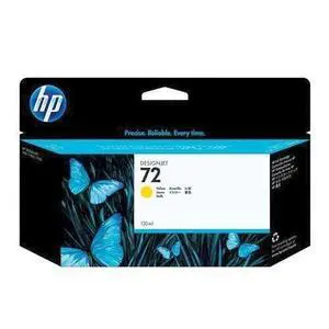 Genuine OEM C9373A (72) 72 Yellow Inkjet Cartridge (130ML) Genuine OEM C9373A (72) 72 Yellow Inkjet Cartridge (130ML)