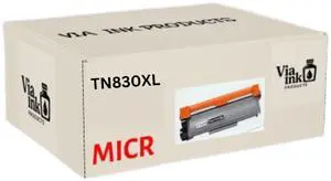 TN830XL MICR Toner High Yield Replacement for Brother TN-830XL TN-830 HL-L2400D L2460DW L2480DW L2405W MFC-L2820DW L2820DWXL OEM Modified Check Printer Cartridge TN830XL MICR Toner High Yield Replacement for Brother TN-830XL TN-830 HL-L2400D L2460DW L2480DW L2405W MFC-L2820DW L2820DWXL OEM Modified Check Printer Cartridge