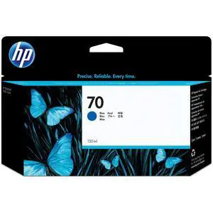 70 Blue 130-ml Genuine Ink Cartridge (C9458A) for DesignJet Z3200 & Z3100 Large Format Printers 70 Blue 130-ml Genuine Ink Cartridge (C9458A) for DesignJet Z3200 & Z3100 Large Format Printers