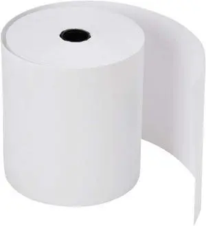 3-1/8" (80mm) X 230' (3"dia) Cash Register Thermal Paper Case of 50 Rolls POS 3-1/8" (80mm) X 230' (3"dia) Cash Register Thermal Paper Case of 50 Rolls POS