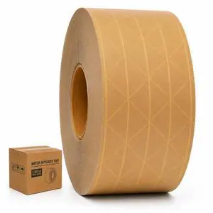 Water-Activated Reinforced Tape, 2.75 Inch x 500 Feet, 6-Pack | Kraft Paper Gummed Tape; Tamper-Evident Carton Sealing; Shipping, Moving, Fulfillment, Warehouse and Packaging Applications Water-Activated Reinforced Tape, 2.75 Inch x 500 Feet, 6-Pack | Kraft Paper Gummed Tape; Tamper-Evident Carton Sealing; Shipping, Moving, Fulfillment, Warehouse and Packaging Applications