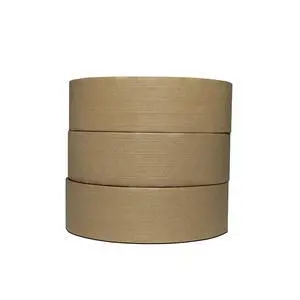 3'' x 1000 Feet Reinforced Water Activated Gummed Kraft Paper Tape, for Standard-Duty 30 lbs Break Strength, Secure Packing Shipping, Tamper Evident Gummed Tape, Brown - 3 Rolls 3'' x 1000 Feet Reinforced Water Activated Gummed Kraft Paper Tape, for Standard-Duty 30 lbs Break Strength, Secure Packing Shipping, Tamper Evident Gummed Tape, Brown - 3 Rolls