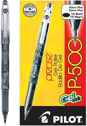 Precise P-700 Gel Ink Rolling Ball, Black Ink Pens, 12 Count Precise P-700 Gel Ink Rolling Ball, Black Ink Pens, 12 Count