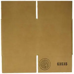 6x6x6 Corrugated Shipping Box Bundle/25 6x6x6 Corrugated Shipping Box Bundle/25
