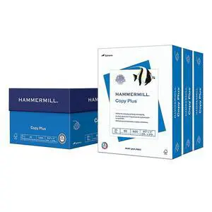 Copy Plus 8.5 x 11-Inch Copy Paper, 20 lbs., 92 Bright, 3 Ream (1,500 Sheets) 105040 Copy Plus 8.5 x 11-Inch Copy Paper, 20 lbs., 92 Bright, 3 Ream (1,500 Sheets) 105040
