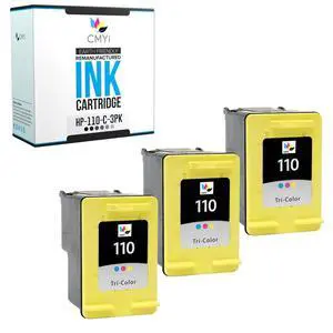 110 Color Replacement Ink Cartridge for HP PhotoSmart A617, A618, A620, A622, A626, A627, A628, A630, A636, A637, A640, A646, A710, A712, A716, A717, A820, A826, A827, A828 Printer (3 Tricolor) 110 Color Replacement Ink Cartridge for HP PhotoSmart A617, A618, A620, A622, A626, A627, A628, A630, A636, A637, A640, A646, A710, A712, A716, A717, A820, A826, A827, A828 Printer (3 Tricolor)
