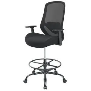 Drafting Office Chair Big and Tall 450lbs Heavy Duty for Standing Desk | Ergonomic Mesh Chairs,Wider and Thicker Seat Cushion,Adjustable Lumbar Support& Armrest,for Home & Office Use, Black Drafting Office Chair Big and Tall 450lbs Heavy Duty for Standing Desk | Ergonomic Mesh Chairs,Wider and Thicker Seat Cushion,Adjustable Lumbar Support& Armrest,for Home & Office Use, Black
