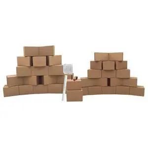 Basic Moving Boxes Kit #2, 2-3 Bedroom Kit | Small & Medium Boxes, Bubble Roll, Packing Paper, Tape & Dispenser, 1 Marker Basic Moving Boxes Kit #2, 2-3 Bedroom Kit | Small & Medium Boxes, Bubble Roll, Packing Paper, Tape & Dispenser, 1 Marker