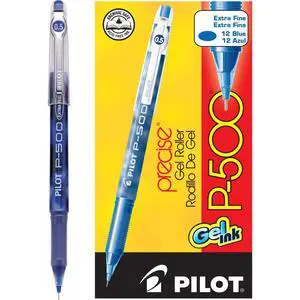 Precise P-700 Gel Ink, Extra Fine Point 0.5mm, Blue Ink Pens, 12-Pack Precise P-700 Gel Ink, Extra Fine Point 0.5mm, Blue Ink Pens, 12-Pack