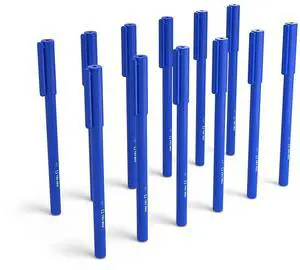 Ballpoint Pens with Grip, Medium 1.0mm, Blue Ink, 36-Pack | Comfortable writing pens for office and classroom everyday use Ballpoint Pens with Grip, Medium 1.0mm, Blue Ink, 36-Pack | Comfortable writing pens for office and classroom everyday use