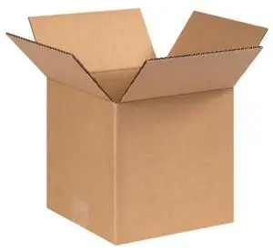 Bundle Of 25 Basic Corrugated Shipping Boxes (8 x 8 x 8") Bundle Of 25 Basic Corrugated Shipping Boxes (8 x 8 x 8")