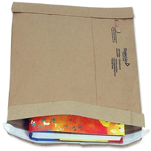 Jiffy Padded Mailer, #7, Paper Padding, Self-Adhesive Closure, 14.25 x 20, Natural Kraft, 50/Carton Jiffy Padded Mailer, #7, Paper Padding, Self-Adhesive Closure, 14.25 x 20, Natural Kraft, 50/Carton