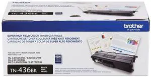 TN-436BK Super High Yield Toner Black, 6500 Pages TN-436BK Super High Yield Toner Black, 6500 Pages