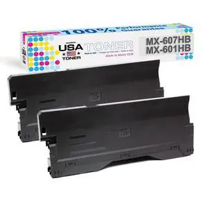 Compatible Waste Container for Sharp MX-601HB, MX601HB, for use in Color Printers, MX-2651,MX-3051,MX-3061,MX-3071,MX-3551,MX-3561,MX-3571,MX-4051,MX-4061,MX-4071 (2 pk) Compatible Waste Container for Sharp MX-601HB, MX601HB, for use in Color Printers, MX-2651,MX-3051,MX-3061,MX-3071,MX-3551,MX-3561,MX-3571,MX-4051,MX-4061,MX-4071 (2 pk)