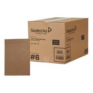 Jiffy Padded Shipping Mailers, Case of 50, Self Seal Heavy Duty Recycled Cushioned Mailing Envelope, #6-12.5" x 19", Kraft Jiffy Padded Shipping Mailers, Case of 50, Self Seal Heavy Duty Recycled Cushioned Mailing Envelope, #6-12.5" x 19", Kraft