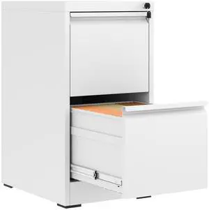 2 Drawer File Cabinet with Lock,Metal File Cabinet for Home Office | White Vertical Filing Cabinets Heavy Duty Office Storage Cabinets for Letter/Legal/A4/F4 Size File, Assembly Required 2 Drawer File Cabinet with Lock,Metal File Cabinet for Home Office | White Vertical Filing Cabinets Heavy Duty Office Storage Cabinets for Letter/Legal/A4/F4 Size File, Assembly Required