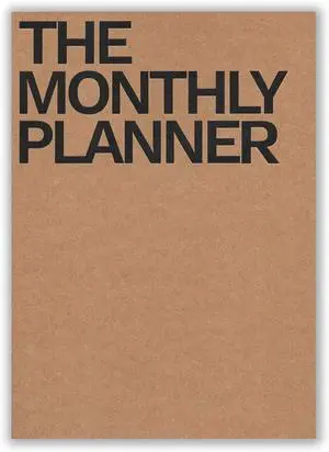 The Monthly Planner Undated (Medium x 2 Pack) The Monthly Planner Undated (Medium x 2 Pack)