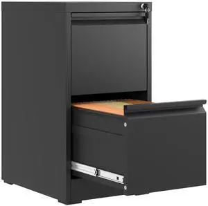 2 Drawer File Cabinet with Lock,Metal File Cabinet for Home Office | Black Vertical Filing Cabinets Heavy Duty Office Storage Cabinets for Letter/Legal/A4/F4 Size File, Assembly Required 2 Drawer File Cabinet with Lock,Metal File Cabinet for Home Office | Black Vertical Filing Cabinets Heavy Duty Office Storage Cabinets for Letter/Legal/A4/F4 Size File, Assembly Required