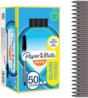 InkJoy 100ST Ballpoint Pens | Medium Point (1.0mm) | Black | 50 Count InkJoy 100ST Ballpoint Pens | Medium Point (1.0mm) | Black | 50 Count