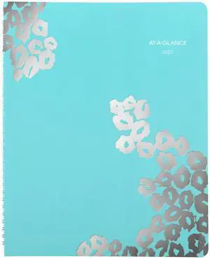 2027 Appointment Book Planner, Weekly & Monthly, 13-Month Jan-Jan, 8.5" x 11", Hourly, Wild Washes, Teal (523-905-27) 2027 Appointment Book Planner, Weekly & Monthly, 13-Month Jan-Jan, 8.5" x 11", Hourly, Wild Washes, Teal (523-905-27)