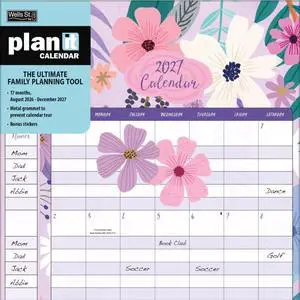 Shine Within 2027 Plan It Plus Wall Calendar by Mia Charro Shine Within 2027 Plan It Plus Wall Calendar by Mia Charro