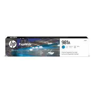 981A | PageWide Cartridge | Cyan | J3M68A 981A | PageWide Cartridge | Cyan | J3M68A