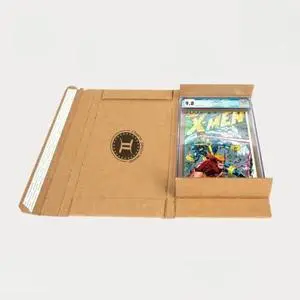 Gemini Graded Comic Book Mailers - Heavy Duty (8.125x13x.5 Inches, 50-Pack) | Single Slab Shipper Gemini Mailers, Self-Seal, Corner & Edge Protection, Ships one CGC (or similar) Graded Comic Book Slab Gemini Graded Comic Book Mailers - Heavy Duty (8.125x13x.5 Inches, 50-Pack) | Single Slab Shipper Gemini Mailers, Self-Seal, Corner & Edge Protection, Ships one CGC (or similar) Graded Comic Book Slab
