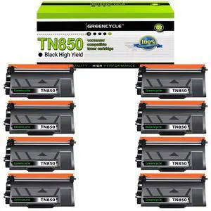 TN850 Compatible Toner Cartridge Replacement for TN-850 TN820 TN-820 for HL-L6200DWT HL-L6200DW HL-L5200DW HL-L5100DN MFC-L5900DW MFC-L5850DW MFC-L5700DW Printer High Yield (Black, 8-Pack) TN850 Compatible Toner Cartridge Replacement for TN-850 TN820 TN-820 for HL-L6200DWT HL-L6200DW HL-L5200DW HL-L5100DN MFC-L5900DW MFC-L5850DW MFC-L5700DW Printer High Yield (Black, 8-Pack)