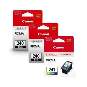 Genuine 240 Ink (2) Black + (1) Color Genuine 240 Ink (2) Black + (1) Color