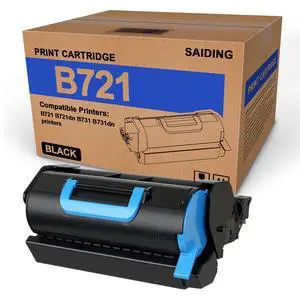 B721 Toner Cartridge Comaptible for OKI B731 Black Toner | 45488801 with OKI B721dn B731dnw B731dn (1 Pack) B721 Toner Cartridge Comaptible for OKI B731 Black Toner | 45488801 with OKI B721dn B731dnw B731dn (1 Pack)
