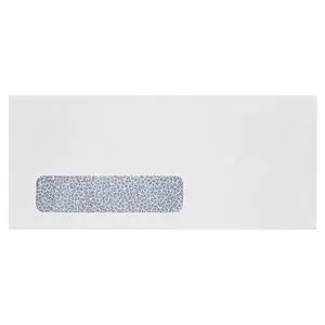 #10 Business Window Envelopes | Commercial Flap | Security Tint | 4 1/8" x 9 1/2" | Bright White (Laser Safe) | 24lb. Text | 500 Qty #10 Business Window Envelopes | Commercial Flap | Security Tint | 4 1/8" x 9 1/2" | Bright White (Laser Safe) | 24lb. Text | 500 Qty