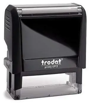 Trodat 4913 Return Address Stamp - Custom Text Stamp - Choose from Many Fonts & 15 Ink Colors! Trodat 4913 Return Address Stamp - Custom Text Stamp - Choose from Many Fonts & 15 Ink Colors!