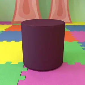 Purple 18" H Soft Seating Flexible Circle | For Classrooms and Common Spaces, Flexible Seating, Easy to Move Purple 18" H Soft Seating Flexible Circle | For Classrooms and Common Spaces, Flexible Seating, Easy to Move
