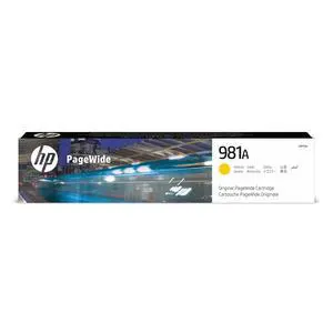 981A | PageWide Cartridge | Yellow | J3M70A 981A | PageWide Cartridge | Yellow | J3M70A