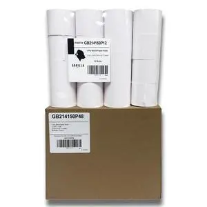 2 1/4 in x 150 ft Bond Paper Rolls, 2.25" x 150' Adding Machine Tape, 1-Ply Receipt Paper Rolls for El-1750 1801 P23, BPA Free, 48 Rolls 2 1/4 in x 150 ft Bond Paper Rolls, 2.25" x 150' Adding Machine Tape, 1-Ply Receipt Paper Rolls for El-1750 1801 P23, BPA Free, 48 Rolls