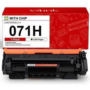 071 071H Black Toner Cartridge Compatible for Canon 071 High Yield 1 Pack | for Cannon ImageCLASS LBP122dw MF275dw MF273dw MF272dw LBP120 MF270 Printer Toner Cartridge 071 071H High Yield 2,500 Pages 071 071H Black Toner Cartridge Compatible for Canon 071 High Yield 1 Pack | for Cannon ImageCLASS LBP122dw MF275dw MF273dw MF272dw LBP120 MF270 Printer Toner Cartridge 071 071H High Yield 2,500 Pages