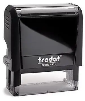 Trodat 4912 Return Address Stamp - Custom Text Stamp - Choose from Many Fonts & 15 Ink Colors! Trodat 4912 Return Address Stamp - Custom Text Stamp - Choose from Many Fonts & 15 Ink Colors!