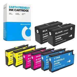 952 Printer Ink Cartridges XL 8-Pack High Yield for HP 952XL Compatible for HP 952 Work with OfficeJet Pro 8726 8727 8728 8730 8732M Printer (2 Black, 2 Cyan, 2 Magenta, 2 Yellow) 952 Printer Ink Cartridges XL 8-Pack High Yield for HP 952XL Compatible for HP 952 Work with OfficeJet Pro 8726 8727 8728 8730 8732M Printer (2 Black, 2 Cyan, 2 Magenta, 2 Yellow)