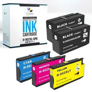 952XL Replacement Combo Pack Ink Cartridge for HP OfficeJet Pro 8727, Pro 8728, Pro 8730, Pro 8732M, Pro 8734, Pro 8735, Pro 8736, Pro 8740 Printers (2 Black, 1 Cyan, 1 Magenta, 1 Yellow) 952XL Replacement Combo Pack Ink Cartridge for HP OfficeJet Pro 8727, Pro 8728, Pro 8730, Pro 8732M, Pro 8734, Pro 8735, Pro 8736, Pro 8740 Printers (2 Black, 1 Cyan, 1 Magenta, 1 Yellow)