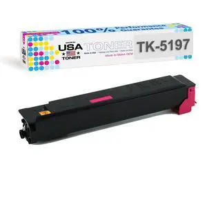 Compatible Replacement for Kyocera TK-5197M, TK-5199M TASKalfa 306ci, 307ci, 308ci, Copystar CS306ci, CS307ci, CS 308ci (Magenta) Compatible Replacement for Kyocera TK-5197M, TK-5199M TASKalfa 306ci, 307ci, 308ci, Copystar CS306ci, CS307ci, CS 308ci (Magenta)