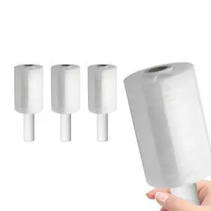 Shrink Wrap Roll for Moving | 80 Gauge 5" x 1000 FT Plastic Wraps for Packing | Clear Stretch Film for Pallets, Furniture, Boxes & Storage Protection - 3 Pack Shrink Wrap Roll for Moving | 80 Gauge 5" x 1000 FT Plastic Wraps for Packing | Clear Stretch Film for Pallets, Furniture, Boxes & Storage Protection - 3 Pack