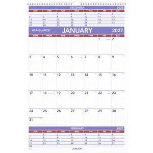 2027 Wall Calendar, 15.5" x 22.75" Planner, 3-Month Reference (PM62827) 2027 Wall Calendar, 15.5" x 22.75" Planner, 3-Month Reference (PM62827)