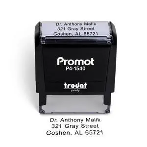 Self Inking Stamp- Up to 3-Line Personalized Rubber Stamp (Small) | Consistent Impressions, Thousands of Clear Stampings, One-Hand Operation, Built-In Self-Inking Mechanism, Replaceable Ink Pad Self Inking Stamp- Up to 3-Line Personalized Rubber Stamp (Small) | Consistent Impressions, Thousands of Clear Stampings, One-Hand Operation, Built-In Self-Inking Mechanism, Replaceable Ink Pad