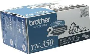 ® TN-350 Black Toner Cartridges, Pack of 2 ® TN-350 Black Toner Cartridges, Pack of 2