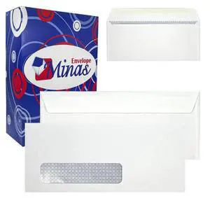 1000 - No. 9 Business Envelopes, Left Window, 3 7/8 x 8 7/8 Inches, 24lb White Paper with Blue Tint, Security Gum Flap, 500 Count, Made in USA, 1000 Count 1000 - No. 9 Business Envelopes, Left Window, 3 7/8 x 8 7/8 Inches, 24lb White Paper with Blue Tint, Security Gum Flap, 500 Count, Made in USA, 1000 Count