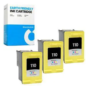 110 Printer Cartridges 3-Pack Compatible for HP 110 Tri-Color Work with PhotoSmart A618 A620 A622 A626 A627 A628 A630 A636 A637 A640 A646 A710 A712 A716 A717 Printer (3 Color) 110 Printer Cartridges 3-Pack Compatible for HP 110 Tri-Color Work with PhotoSmart A618 A620 A622 A626 A627 A628 A630 A636 A637 A640 A646 A710 A712 A716 A717 Printer (3 Color)