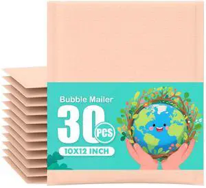 Nude Bubble Mailers 10x12 Inch Padded Envelopes 30 Pack | Strong Self-Seal, Waterproof Poly Bag, Cushion Shipping Envelopes, for Mailing Jewelry & Makeup, Small Business Packaing Nude Bubble Mailers 10x12 Inch Padded Envelopes 30 Pack | Strong Self-Seal, Waterproof Poly Bag, Cushion Shipping Envelopes, for Mailing Jewelry & Makeup, Small Business Packaing