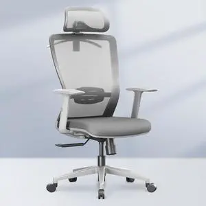 Ergonomic Office Chair, High Back Mesh Home Office Desk Chairs with Adjustable Lumbar Support/2D Headrest/90-130° 3-Level Reclining, Computer Gaming Chairs for Adults, OC3 Cloud, Light Gray Ergonomic Office Chair, High Back Mesh Home Office Desk Chairs with Adjustable Lumbar Support/2D Headrest/90-130° 3-Level Reclining, Computer Gaming Chairs for Adults, OC3 Cloud, Light Gray