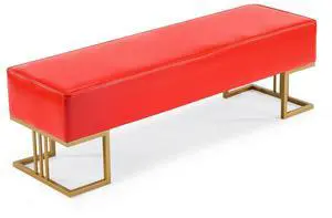 Waiting Room Bench Seating Faux Leather, 55.1 Office Guest Chair Reception Chair, Lobby Furniture for Conference Room Beauty Salon Barbershop Small Space Waiting Room Bench Seating Faux Leather, 55.1 Office Guest Chair Reception Chair, Lobby Furniture for Conference Room Beauty Salon Barbershop Small Space